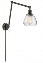 Innovations Lighting 238-OB-G172 - Fulton - 1 Light - 8 inch - Oil Rubbed Bronze -Adjustable Swing Arm