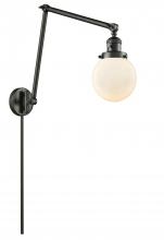 Innovations Lighting 238-OB-G201-6 - Beacon - 1 Light - 6 inch - Oil Rubbed Bronze -Adjustable Swing Arm