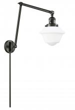 Innovations Lighting 238-OB-G531 - Oxford - 1 Light - 8 inch - Oil Rubbed Bronze -Adjustable Swing Arm