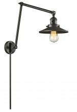 Innovations Lighting 238-OB-M5 - Railroad - 1 Light - 8 inch - Oil Rubbed Bronze -Adjustable Swing Arm