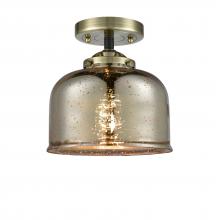 Innovations Lighting 284-1C-BAB-G78-LED - Bell - 1 Light - 8 inch - Black Antique Brass - Semi-Flush Mount
