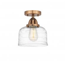 Innovations Lighting 288-1C-AC-G713-LED - Bell - 1 Light - 8 inch - Antique Copper - Semi-Flush Mount