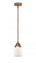 Innovations Lighting 288-1S-AC-G51 - Bell - 1 Light - 5 inch - Antique Copper - Stem hung - Mini Pendant