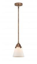 Innovations Lighting 288-1S-AC-G61 - Cone - 1 Light - 6 inch - Antique Copper - Stem hung - Mini Pendant