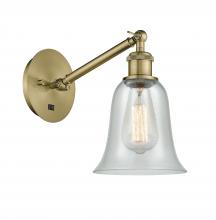 Innovations Lighting 317-1W-AB-G2812-LED - Hanover - 1 Light - 6 inch - Antique Brass - Adjustable Sconce
