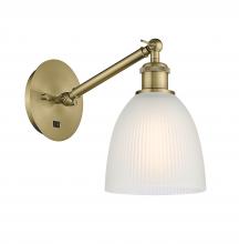 Innovations Lighting 317-1W-AB-G381-LED - Castile - 1 Light - 6 inch - Antique Brass - Adjustable Sconce