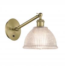 Innovations Lighting 317-1W-AB-G422-LED - Arietta - 1 Light - 8 inch - Antique Brass - Adjustable Sconce