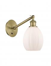 Innovations Lighting 317-1W-AB-G81-LED - Eaton - 1 Light - 6 inch - Antique Brass - Adjustable Sconce
