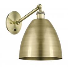 Innovations Lighting 317-1W-AB-MBD-9-AB - Bristol - 1 Light - 9 inch - Antique Brass - Adjustable Sconce