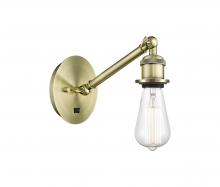 Innovations Lighting 317-1W-AB - Belfast - 1 Light - 5 inch - Antique Brass - Adjustable Sconce