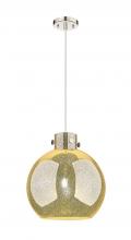 Innovations Lighting 410-1PM-PN-G410-14ME - Newton Sphere - 1 Light - 14 inch - Polished Nickel - Cord hung - Pendant