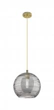 Innovations Lighting 434-1P-BB-G1213-10SM - Crown Point - 1 Light - 10 inch - Brushed Brass - Pendant