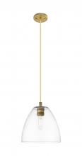 Innovations Lighting 434-1P-BB-GBD-92 - Crown Point - 1 Light - 9 inch - Brushed Brass - Pendant