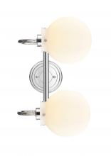 Innovations Lighting 437-2W-PC-G4371-LED - Olivia - 2 Light - 17 inch - Polished Chrome - Bath Vanity Light