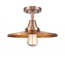 Innovations Lighting 447-1C-AC-MFR-AC-12-LED - Appalachian - 1 Light - 12 inch - Antique Copper - Semi-Flush Mount