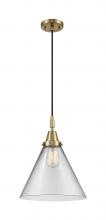 Innovations Lighting 447-1P-AB-G42-L - Cone - 1 Light - 12 inch - Antique Brass - Mini Pendant