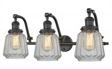 Innovations Lighting 515-3W-OB-G142 - Chatham - 3 Light - 28 inch - Oil Rubbed Bronze - Adjustable Bath Vanity Light
