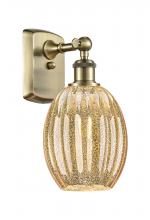 Innovations Lighting 516-1W-AB-G459-6ME - Preston Bulb - 1 Light - 6 inch - Antique Brass - Sconce