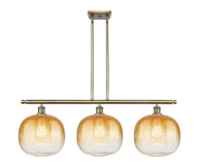 Innovations Lighting 516-3I-AB-G481-10AM - Brookhaven Sphere - 3 Light - 37 inch - Antique Brass - Stem Hung - Island Light