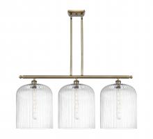 Innovations Lighting 516-3I-AB-G559-12CL - Bridal Veil - 3 Light - 36 inch - Antique Brass - Stem hung - Island Light