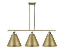 Innovations Lighting 516-3I-AB-MBC-12-AB-LED - Berkshire - 3 Light - 39 inch - Antique Brass - Stem hung - Island Light