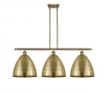 Innovations Lighting 516-3I-AB-MBD-12-AB - Bristol - 3 Light - 39 inch - Antique Brass - Stem hung - Island Light
