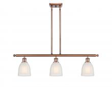 Innovations Lighting 516-3I-AC-G441-LED - Brookfield - 3 Light - 36 inch - Antique Copper - Stem hung - Island Light