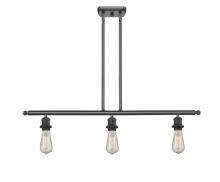 Innovations Lighting 516-3I-OB-LED - Bare Bulb - 3 Light - 36 inch - Oil Rubbed Bronze - Stem hung - Island Light