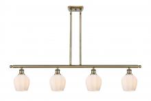 Innovations Lighting 516-4I-AB-G461-6-LED - Norfolk - 4 Light - 48 inch - Antique Brass - Stem hung - Island Light