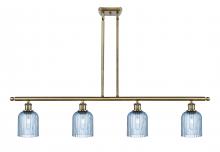 Innovations Lighting 516-4I-AB-G559-5BL - Bridal Veil - 4 Light - 48 inch - Antique Brass - Stem hung - Island Light