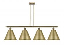 Innovations Lighting 516-4I-AB-MBC-12-AB - Berkshire - 4 Light - 50 inch - Antique Brass - Stem hung - Island Light