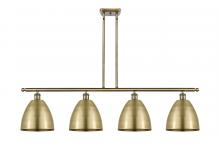 Innovations Lighting 516-4I-AB-MBD-9-AB - Bristol - 4 Light - 48 inch - Antique Brass - Stem hung - Island Light