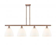 Innovations Lighting 516-4I-AC-GBD-91 - Bristol - 4 Light - 48 inch - Antique Copper - Stem hung - Island Light