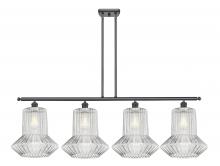Innovations Lighting 516-4I-BK-G212 - Springwater - 4 Light - 50 inch - Matte Black - Stem hung - Island Light