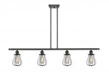 Innovations Lighting 516-4I-OB-CE513-LED - Muselet - 4 Light - 48 inch - Oil Rubbed Bronze - Stem hung - Island Light
