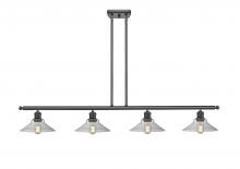 Innovations Lighting 516-4I-OB-G132-LED - Orwell - 4 Light - 48 inch - Oil Rubbed Bronze - Stem hung - Island Light