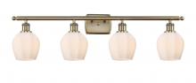 Innovations Lighting 516-4W-AB-G461-6 - Norfolk - 4 Light - 36 inch - Antique Brass - Bath Vanity Light