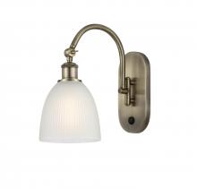 Innovations Lighting 518-1W-AB-G381-LED - Castile - 1 Light - 6 inch - Antique Brass - Adjustable Swing Arm
