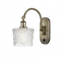 Innovations Lighting 518-1W-AB-G402-LED - Niagara - 1 Light - 7 inch - Antique Brass - Adjustable Swing Arm