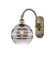 Innovations Lighting 518-1W-AB-G556-8SM - Rochester - 1 Light - 8 inch - Antique Brass - Adjustable Swing Arm