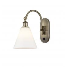 Innovations Lighting 518-1W-AB-GBC-81-LED - Berkshire - 1 Light - 8 inch - Antique Brass - Adjustable Swing Arm