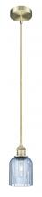 Innovations Lighting 616-1S-AB-G559-5BL - Bridal Veil - 1 Light - 5 inch - Antique Brass - Stem hung - Mini Pendant