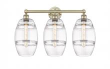 Innovations Lighting 616-3W-AB-G557-8CL - Vaz - 3 Light - 26 inch - Antique Brass - Bath Vanity Light