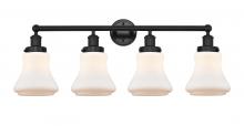 Innovations Lighting 616-4W-BK-G191 - Bellmont - 4 Light - 33 inch - Matte Black - Bath Vanity Light