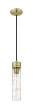 Innovations Lighting 617-1P-AB-G617-11DE - Boreas - 1 Light - 3 inch - Antique Brass - Cord Hung - Mini Pendant