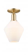 Innovations Lighting 716-1C-CB-G651-8 - Cindyrella - 1 Light - 8 inch - Champagne Bronze - Semi-Flush Mount