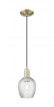 Innovations Lighting 716-1P-AB-G292 - Salina - 1 Light - 6 inch - Antique Brass - Cord hung - Mini Pendant