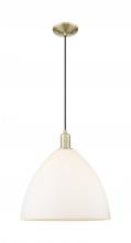 Innovations Lighting 716-1P-AB-GBD-161 - Bristol - 1 Light - 16 inch - Antique Brass - Cord hung - Mini Pendant