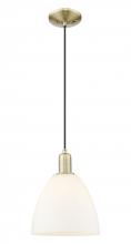 Innovations Lighting 716-1P-AB-GBD-91 - Bristol - 1 Light - 9 inch - Antique Brass - Cord hung - Mini Pendant