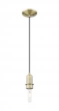 Innovations Lighting 716-1P-AB - Arcadia - 1 Light - 5 inch - Antique Brass - Mini Pendant